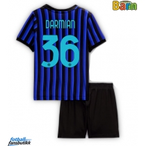 Inter Milan Matteo Darmian #36 Hjemmedraktsett Barn 2025-26 Kortermet (+ Korte bukser)